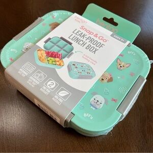 NEW unopened Bentgo Kids Snap & Go Leak-Proof Lunch Box Puppy Love